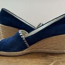 Jack Rogers  Navy Suede Palmer Wedge Photo 11