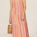 Marine layer NWOT -  Pink Striped Corinne Maxi | Sz Large Photo 1