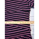 City Triangles  Black with Pink Stripe Bodycon Dress Women Small Barbie Photo 5