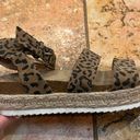 Universal Threads Cheetah print Heel Wedges  Photo 0