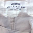 Cotton On  cream high rise straight legs cotton mom’s jeans sz 24 Photo 5