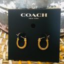 Coach  hoop earrings​​​​​​ Photo 5