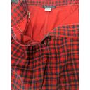 Counterparts Vintage 90's  Plaid Corduroy Bermuda Shorts Pleated Belted Red Blue Photo 4