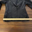 ALLSAINTS NWOT  Spitafields Women's Plaid Blazer size 12 black 100% wool Photo 6