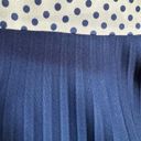 Vintage Blue  Polka Dot 60s Large Dress Photo 9