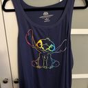 Disney Pride Collection Lilo & Stitch Rainbow/Blue Tank Top Size 2X. Photo 0