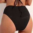 SheIn Black Cheeky Swim Bottoms Photo 2