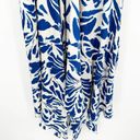 Alexis  For Target Womens Botanical Tie Strap Asymmetrical Hem Midi Dress Size L Photo 4