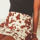 Show Me Your Mumu MuMu cowprint skirt Photo 1