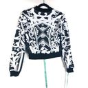 Mistress Rocks  Black White Sugar High Bomber Jacket Size Small Photo 1