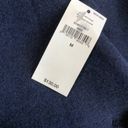 Banana Republic  Brushed Heavy Knit Jacket Womens Medium Blue NEW $130 Pea Coat Photo 7