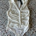 Lulus White Bodysuit Top Photo 0