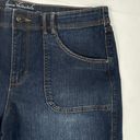 Gloria Vanderbilt EUC  All Around Slimming Effect Dark Wash Stretch Shorts 12 Photo 3