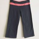 Lululemon  wunder under cropped‎ pants Reversible Womens Size 6 Yoga Running Photo 0