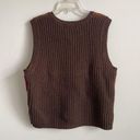 Krass&co Vintage NY& Vest Size L Wool Striped Earth Tones Fair Isle Granny Core V-Neck Photo 1