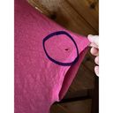 Rachel Zoe Rachel Ray Hot Pink Cap Sleeve Boxy Knot Hem Pullover Barbie Linen Tee Shirt 1X Photo 7