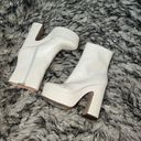 Jessica Simpson  Cream Platform Ankle Boots Photo 1