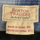 Boston Traders  Womens Flannel Shirt Lightweight Plus Size 2X XXL EUC! Photo 3