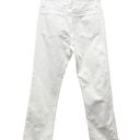 J.Crew  Point Sur White Shoreditch Straight Jeans Preppy Coastal Women’s Size 26 Photo 3