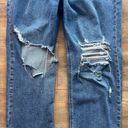 Wild Fable  Distressed High Rise Straight Medium Wash Jeans Size 12 Photo 2