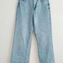 ZARA  ZW High Waisted the 90's Full-Length Jeans in Light Blue 2 Photo 0