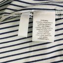 Ny&co ✅ny &  Long Sleeve Striped Open-Shoulder Top Blouse Sz M Photo 5