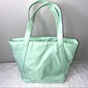 BP NWT . Mint Green Nylon Mini Tote Bag and Scarf ~ Photo 1