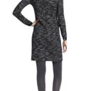 Madewell  Heathered Black Knit Sweatshirt Dress Size Small Photo 1