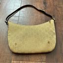 Gucci gold fabric logo bag with metallic bronze handle, NWOT Photo 2