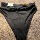 Aeropostale NWT  Cheeky Ultra High Rise Black Bikini Bottoms​​ Photo 2