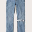 Abercrombie & Fitch Abercrombie Curve Love Ultra High Rise 90s Slim Straight Jean Photo 0