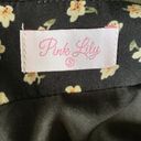 Pink Lily Floral Skirt Photo 1