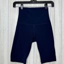 Lululemon  Align Super High Rise Biker Short *10" True Navy size 4 W7BHUS Photo 0