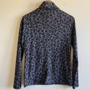 Ann Taylor  Animal Print Long Sleeve Size S Knit Top Turtleneck Photo 3