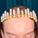 Spirit Halloween Plastic Quartz Crystal Crown Photo 2