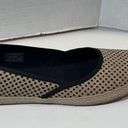 UGG  Women's Indah Burlap Black Tan Slip On Flat Espadrille Sheepskin Size 11 NEW Photo 3