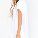 Show Me Your Mumu NWT  White Martin Shirt Dress Size Small Photo 3