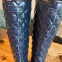 Hunter Refined Gloss Quilted Tall Rain Boots Photo 2