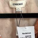 L'Agence NEW NWT L’AGENCE Camille 3/4 Sleeve Blouse In Tan Tonal Floral Print Photo 7