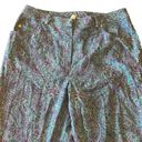 Vintage Blue Renfrew Womens 6  Purple Paisley Print High Rise Straight Leg Pants Photo 2