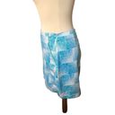 Lady Hagen  Women's Size 4 Golf Skirt Skort Turquoise Blue Dot Square Cotton EUC Photo 2