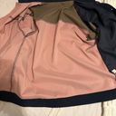 Color Block Corduroy Jacket Pink Size M Photo 4