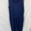 Nordstrom NWT  Navy Blue Sleeveless Jumpsuit Size Medium Photo 0