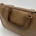 Coach Vintage  Slim Satchel Large #9430 Leather Handbag Valise Tan Putty Photo 8