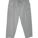 All In Motion  Pants Womens Small Gray Cropped Workout Lounge Athletic Athleisure Photo 0