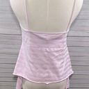 DKNY (City) Cami Top Shark Bite Hem Pink Stripes-Large Photo 1