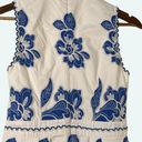 Alexis  Dress Women's XS Farah Blue Floral embroidery & crochet Photo 5