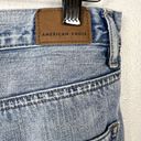 American Eagle   Cropped Wide Leg Jeans Womens Size 6 Baggy‎ 90s High Rise Y2K Photo 11