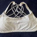 Lululemon  Free To Be Bra Wild Dottie Eyelet White Black Size 4 Photo 3