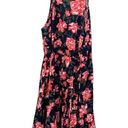 Xhilaration  medium red and black floral dress, NWT Photo 2